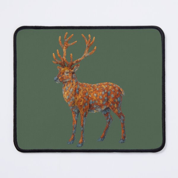 Item preview, Realistic Reindeer Pointillist Art designed and sold by NoRestDesigns.