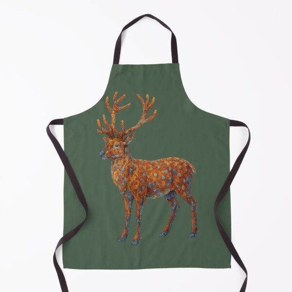 Item preview, Realistic Reindeer Pointillist Art designed and sold by NoRestDesigns.