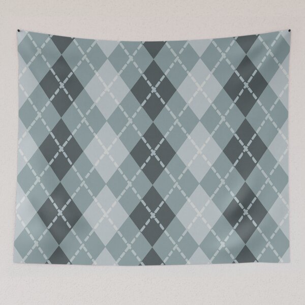 Item preview, Grey Argyle Seamless Repeat designed and sold by Sharon Schwalbe.