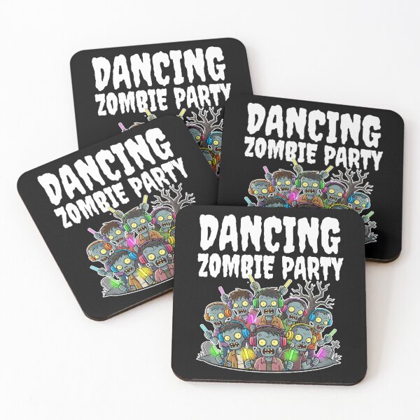Item preview, DANCING ZOMBIE PARTY - ZOMBIE HALLOWEEN designed and sold by KEF Custom.
