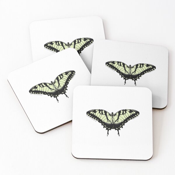Item preview, Eastern Tiger Swallowtail Butterfly Male designed and sold by Pennypaints.