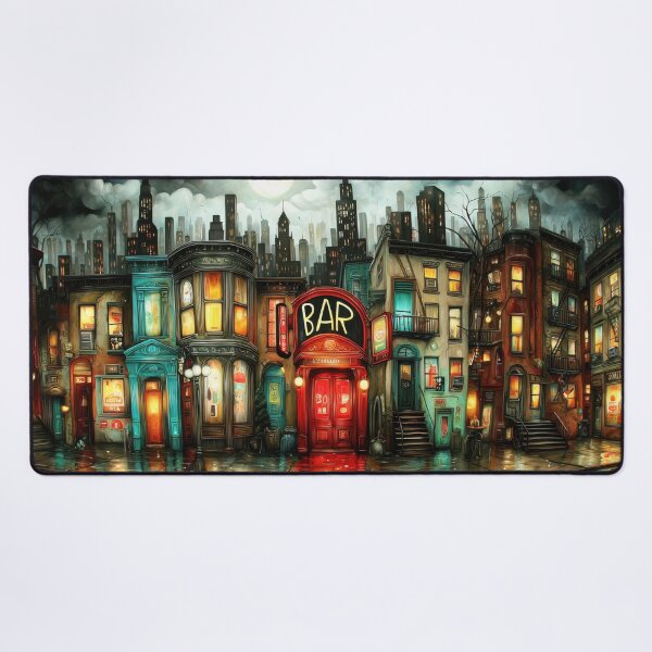 Item preview, The Last Bar in the Old Quarter designed and sold by Andy Gambino Art.