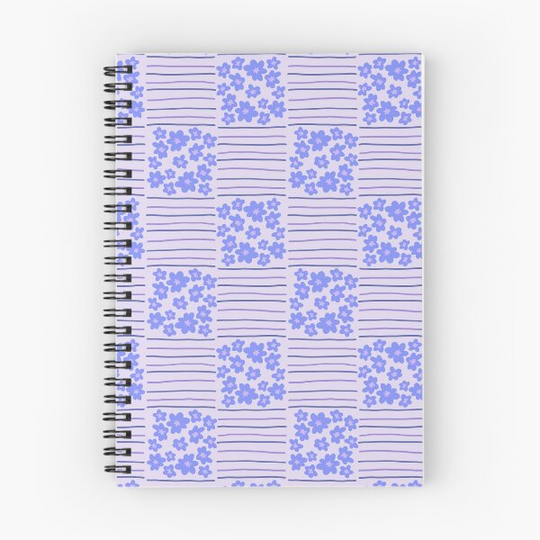 Item preview, Blue Lines/Florals Pattern designed and sold by ThiccAndSik.