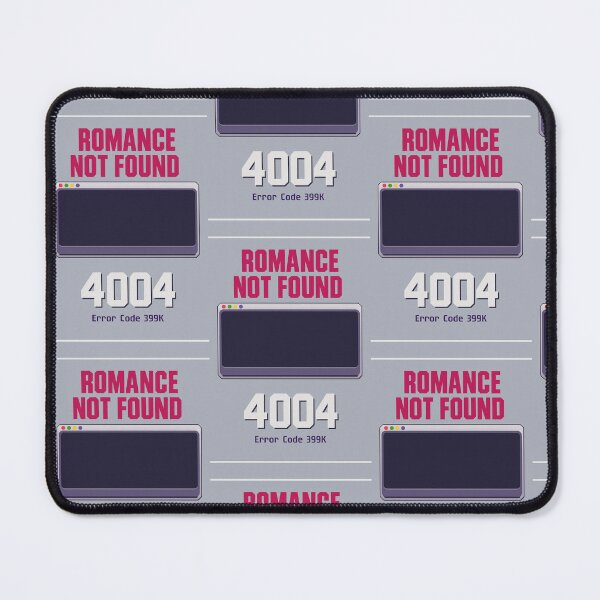 Item preview, Romance Not Found 404 Error Poster designed and sold by KK-Black34.