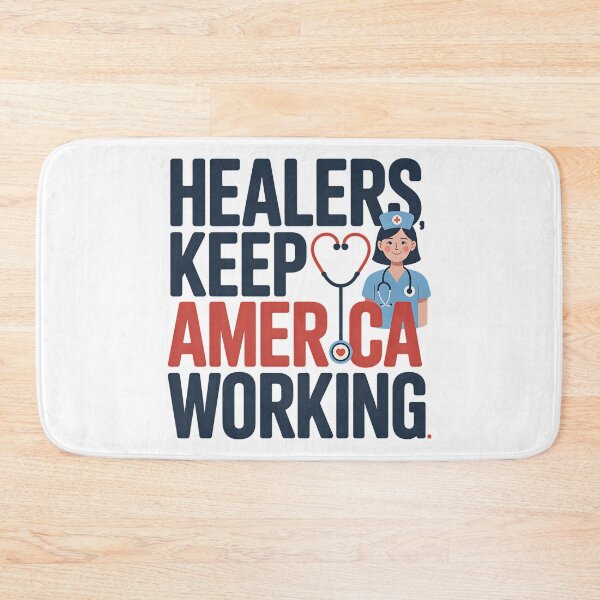 Item preview, Labor Day Healers Keep America Working Design designed and sold by CraftStudioCo.