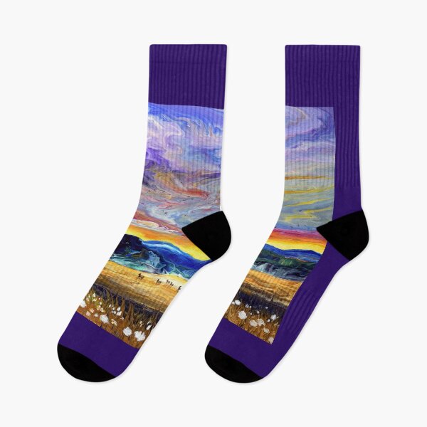 Item preview, Elk in the August Sunset Wetlands Landscape designed and sold by BreezyZen.