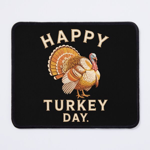 Item preview, Happy Turkey Day Funny FAll Leaves Turkey Thanksgiving designed and sold by Sunset4Bones.