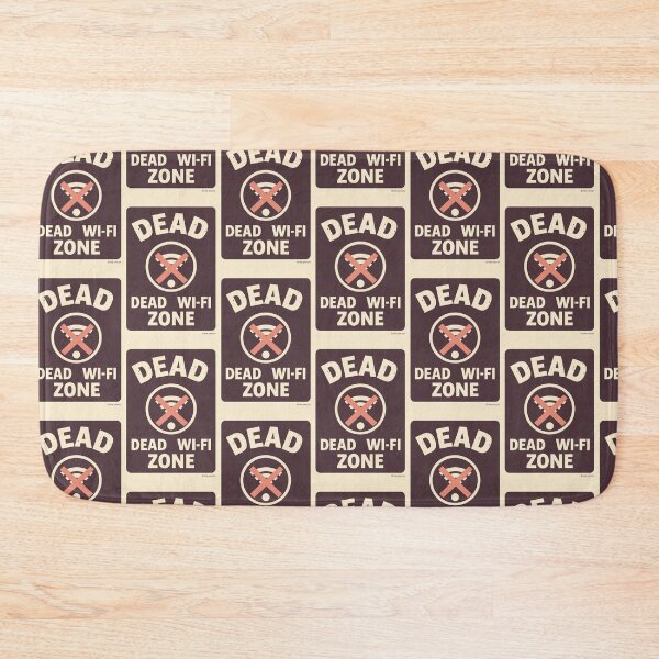 Item preview, Dead Wi-Fi Zone Funny Internet Poster designed and sold by KK-Black34.
