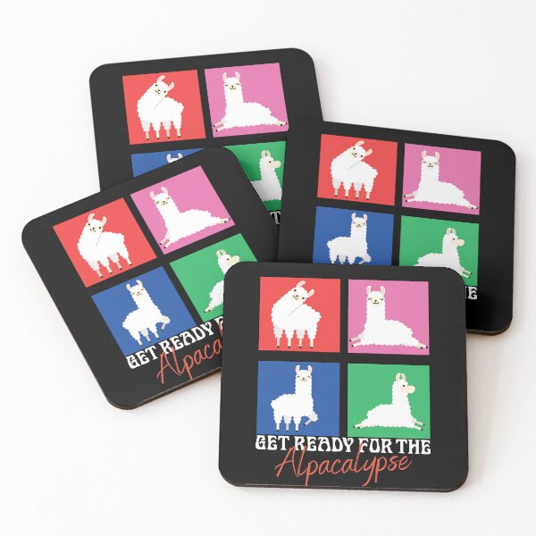 Item preview, Get Ready for the The Four Alpacas of the Alpacalypse designed and sold by FaeryNuff.
