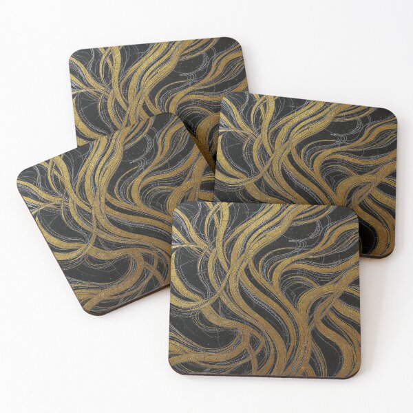 Item preview, Golden Flow on Black designed and sold by optimusprime39.