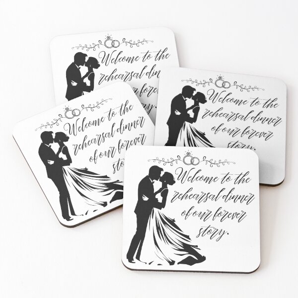 Item preview, Welcome to the rehearsal dinner of our forever story II designed and sold by indepthdesigns.