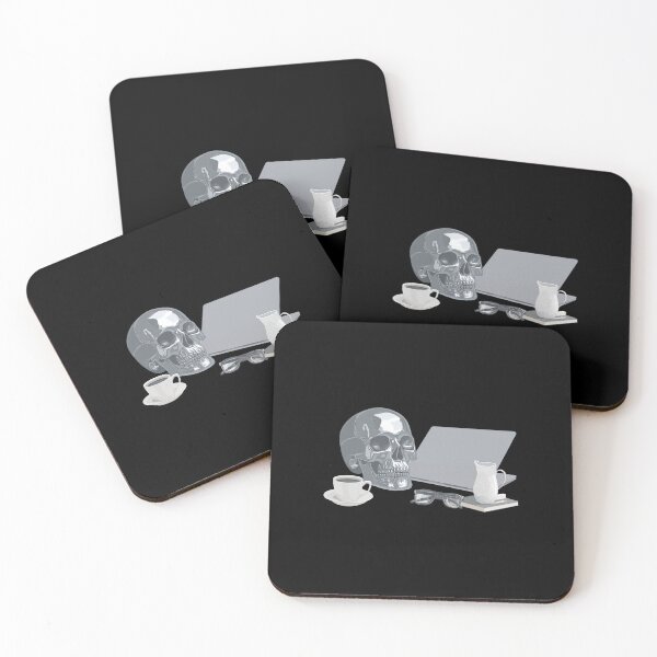 Item preview, Skull And A Laptop For Halloween Time designed and sold by FWLKIT.