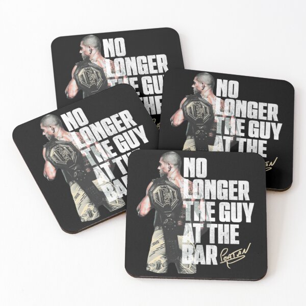 Item preview, Alex Pereira "No Longer The Guy At The Bar" Poatan Signature designed and sold by JeyVel.