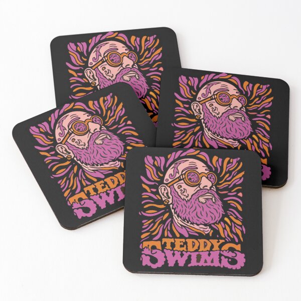 Item preview, Teddy Swims Retro Psychedelic Vintage Illustration designed and sold by JayceTucker89.