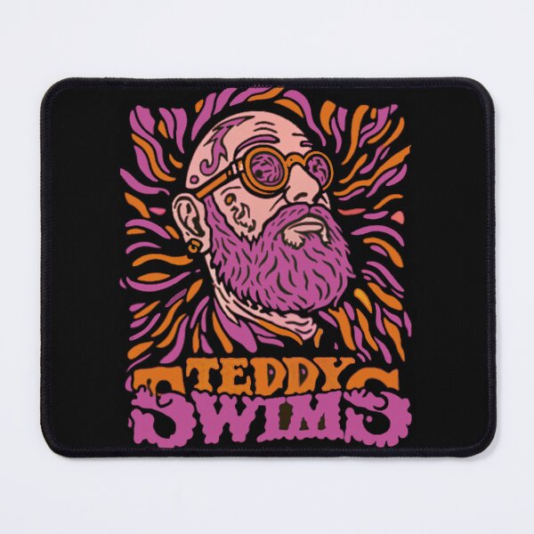 Item preview, Teddy Swims Retro Psychedelic Vintage Illustration designed and sold by JayceTucker89.