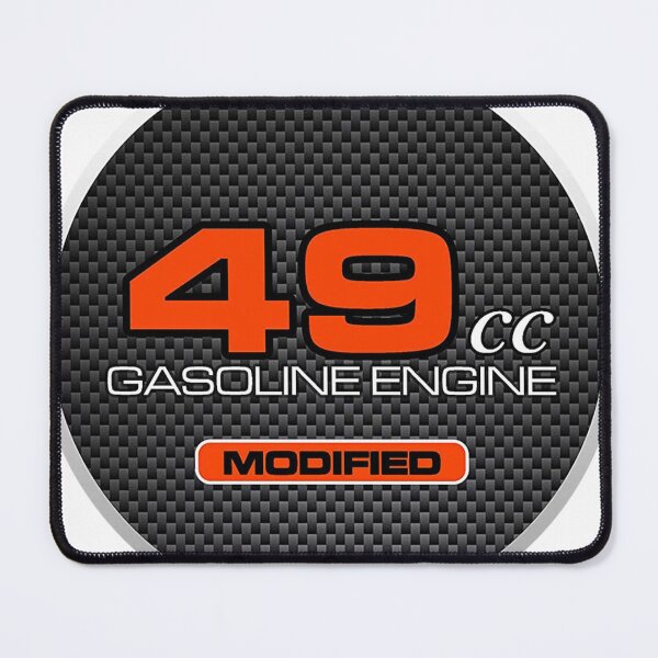 Item preview, 49cc Engine Sticker — Mini Bike & Go-Kart Decal designed and sold by MecaMedia.