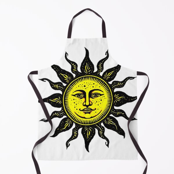 Item preview, Vintage Sun Face designed and sold by ViaARTfactory.
