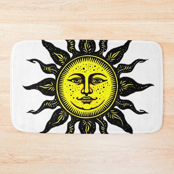 Item preview, Vintage Sun Face designed and sold by ViaARTfactory.