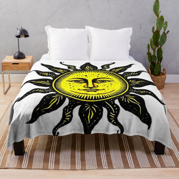 Item preview, Vintage Sun Face designed and sold by ViaARTfactory.