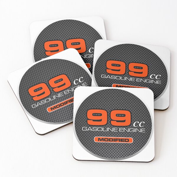 Item preview, 99cc Engine Sticker — Mini Bike & Go-Kart Decal designed and sold by MecaMedia.