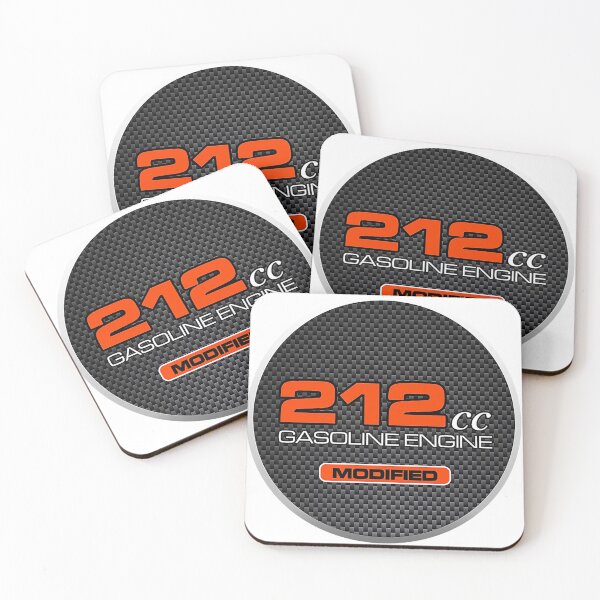 Item preview, 212cc Engine Sticker — Mini Bike & Go-Kart Decal designed and sold by MecaMedia.