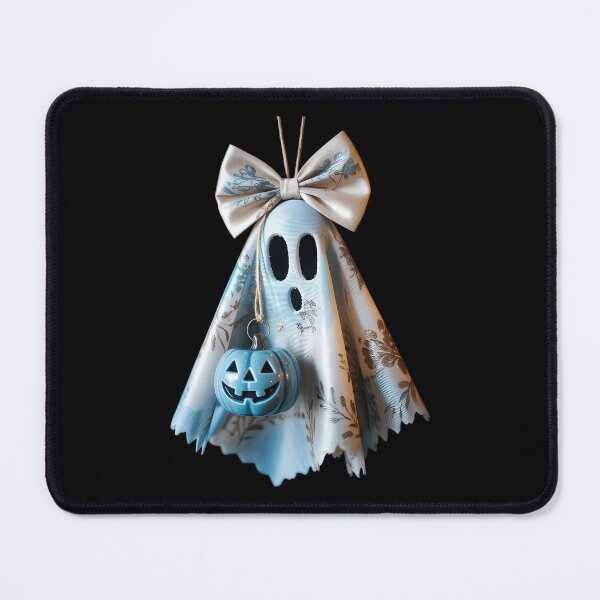 Item preview, Halloween Ghost Preppy Ghost Bow designed and sold by Sunset4Bones.