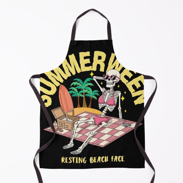 Item preview, Summerween - Resting Beach Face designed and sold by The magic Yellow bus.