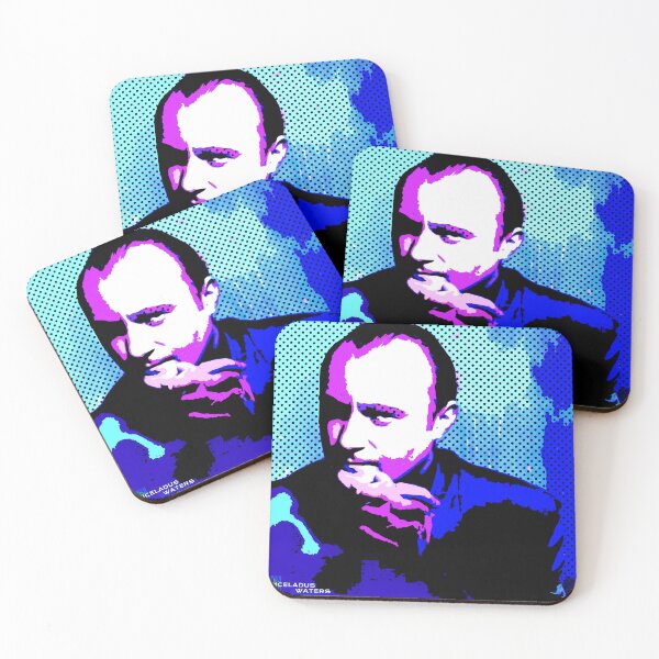 Item preview, Phil Collins retro pop benday effect designed and sold by Lost Waters of Enceladus.