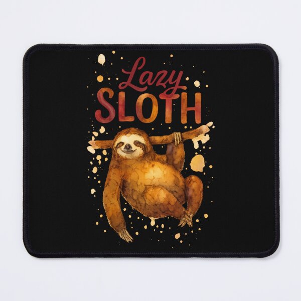 Item preview, Lazy Sloth in Alcohol Ink designed and sold by optimusprime39.