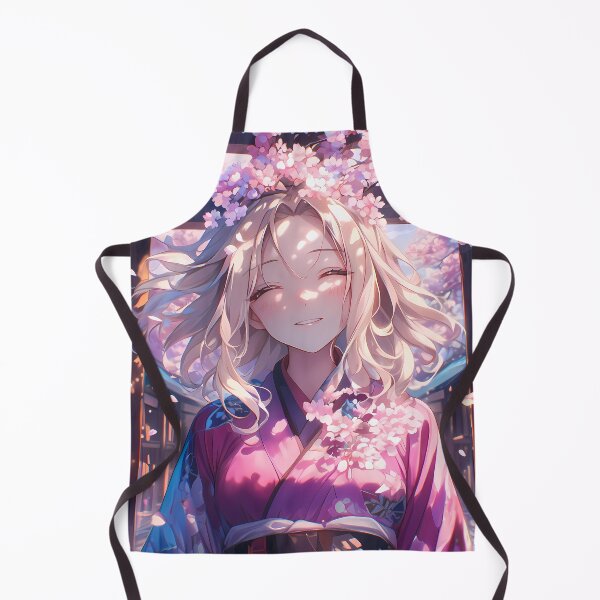 Item preview, Shimada Alice Saori Takebe Girls und Panzer Anime Kimono Cherry Blossom Glow designed and sold by juniorcastros.