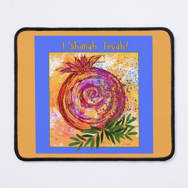 Item preview, Happy Jewish New Year, L'shanah Tovah designed and sold by MeredithGouldArts.