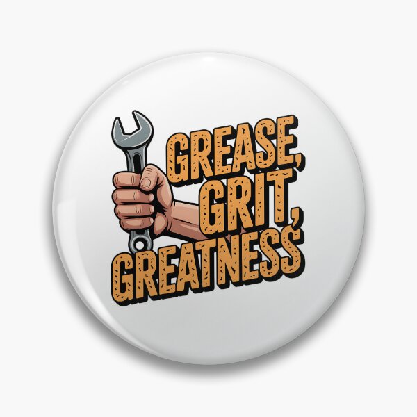 Item preview, Labor Day Grease Grit Greatness Mechanic Design designed and sold by CraftStudioCo.