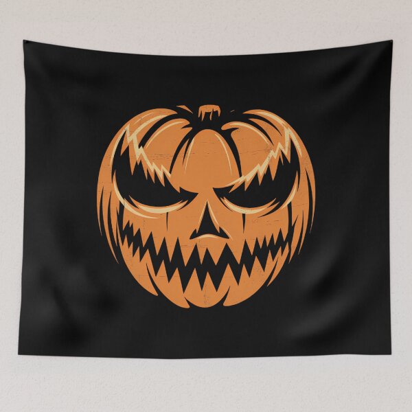 Item preview, Scary Spooky Jack O Lantern Face Pumpkin Halloween designed and sold by brynatshop.