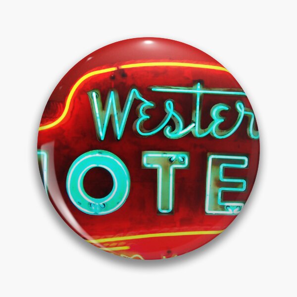 Item preview, Western Motel Super Neon Red designed and sold by matthewbam.