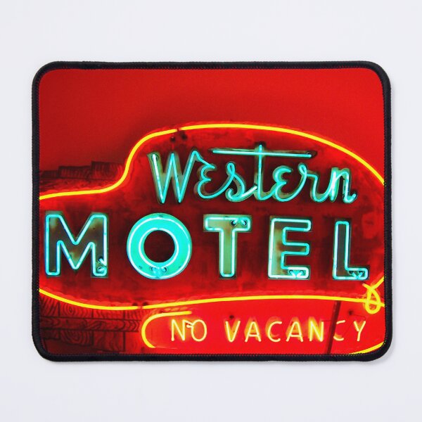 Item preview, Western Motel Super Neon Red designed and sold by matthewbam.