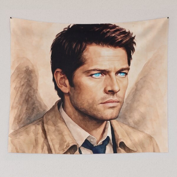 Item preview, Portrait of an Angel designed and sold by Everything SPN.