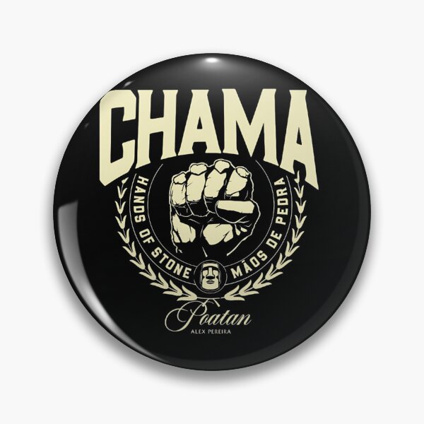 Item preview, Alex Pereira "Hands Of Stone" Chama Crest  designed and sold by JeyVel.