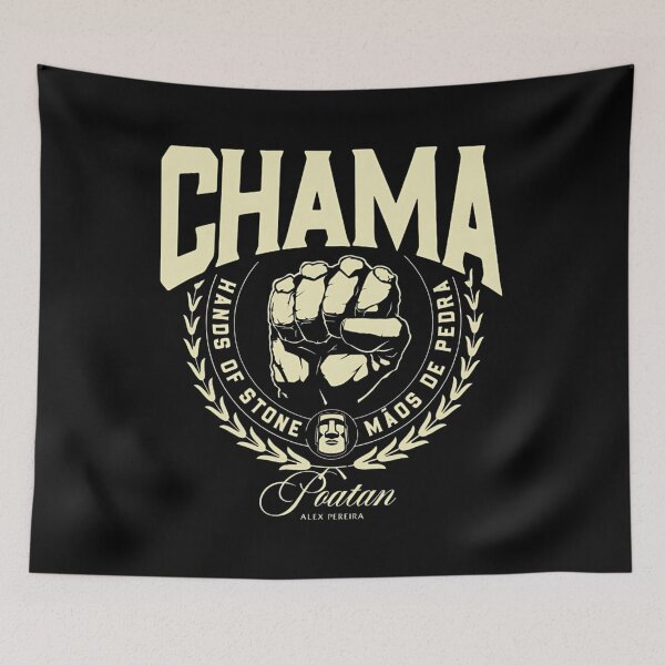 Item preview, Alex Pereira "Hands Of Stone" Chama Crest  designed and sold by JeyVel.