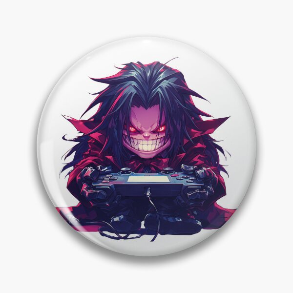 Item preview, Cute Alucard Chibi Gaming Controller Hellsing Anime Dark Fun designed and sold by juniorcastros.