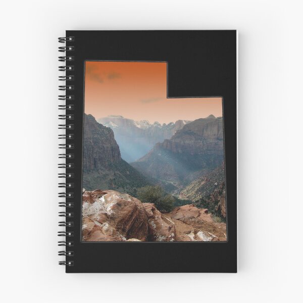 Item preview, Utah State Outline - Zion National Park designed and sold by gorff.