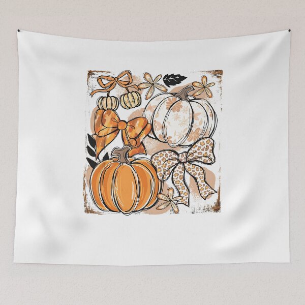 Item preview, Floral Fall Pumpkin designed and sold by Charleslindroth.