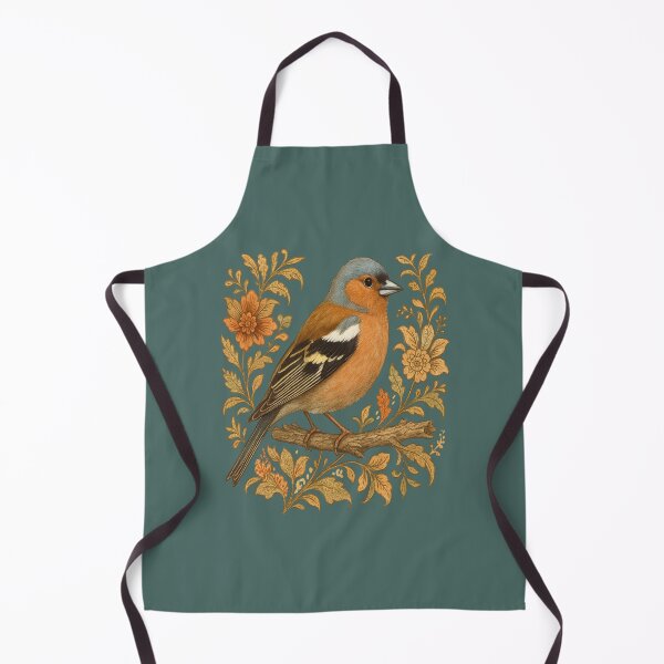 Item preview, Common Chaffinch in Rustic Folk Art Style designed and sold by BirdsnStuff.