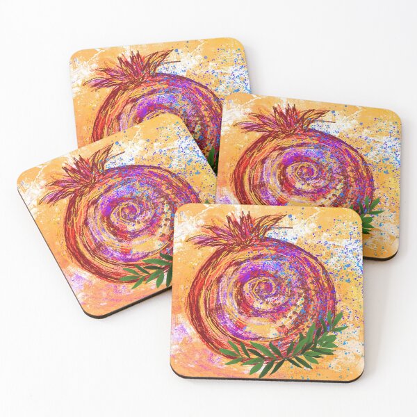 Item preview, Vibrant, Joyful Pomegranate Art designed and sold by MeredithGouldArts.