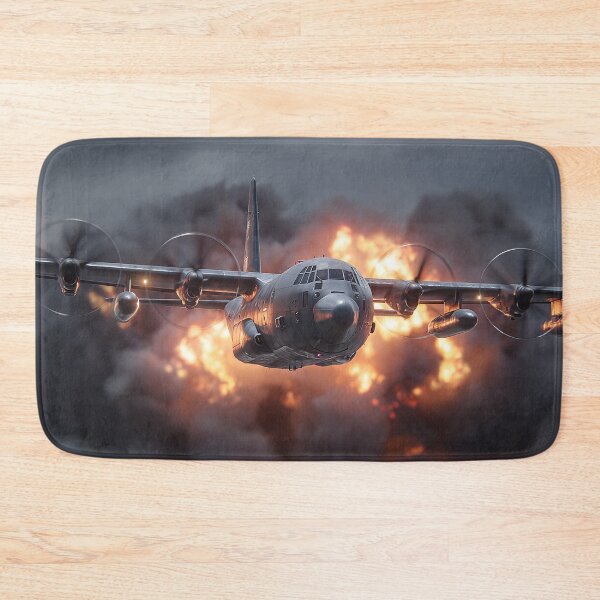 Item preview, AC-130J Ghostrider Over Coastal Region designed and sold by Skyframe Aviation.
