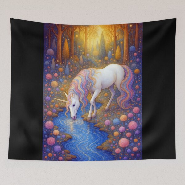 Item preview,  Unicorn Dream Scene designed and sold by FaerieFusion.