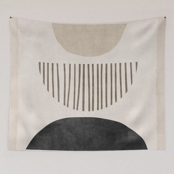 Item preview, Abstract Shapes 06 Earth Tones designed and sold by FAROSSTUDIO.