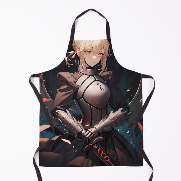 Item preview, Saber Alter Fate Stay Night Anime Girl Dark Knight Glow designed and sold by earlobejerk.