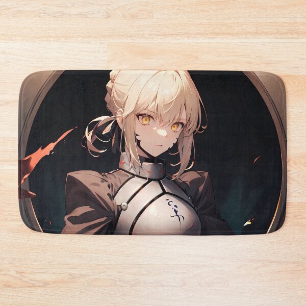 Item preview, Saber Alter Fate Stay Night Anime Girl Dark Knight Glow designed and sold by earlobejerk.