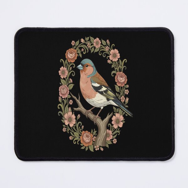 Item preview, Common Chaffinch in Vintage Cottagecore Style designed and sold by BirdsnStuff.