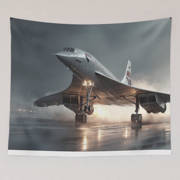 Item preview, Concorde Accelerating Through Spray designed and sold by Skyframe Aviation.